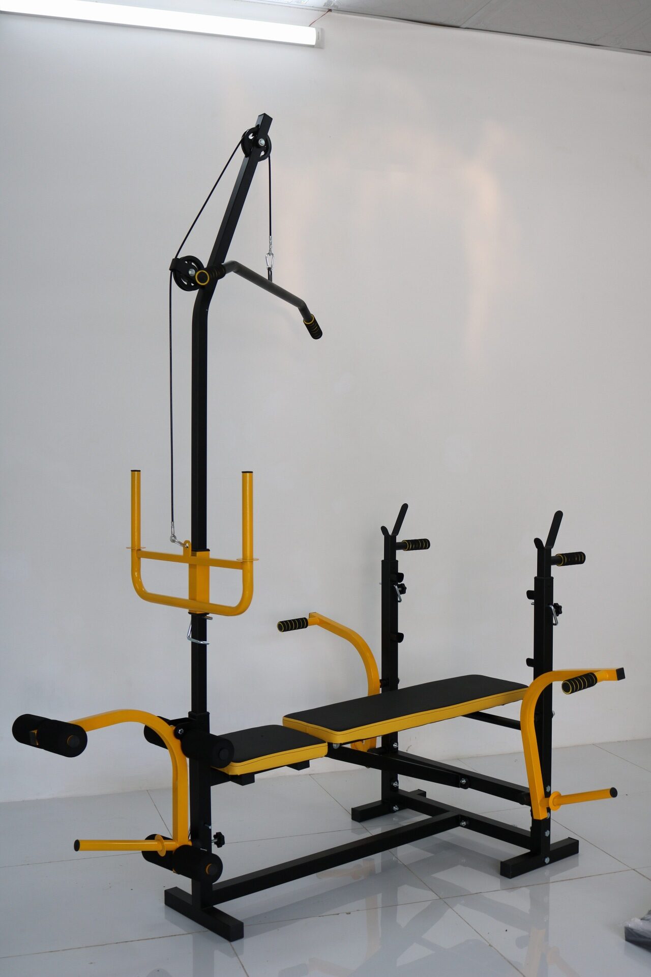 Ghế Tập Tạ Đa Năng Có Kéo Xô RF 20040 - Tập Gym Thể Hình Tập Ngực, Vai, Tay, Chân Bụng ( Chưa Có Đòn+Tạ )