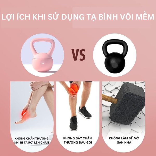 Tạ bình vôi mềm PVC
