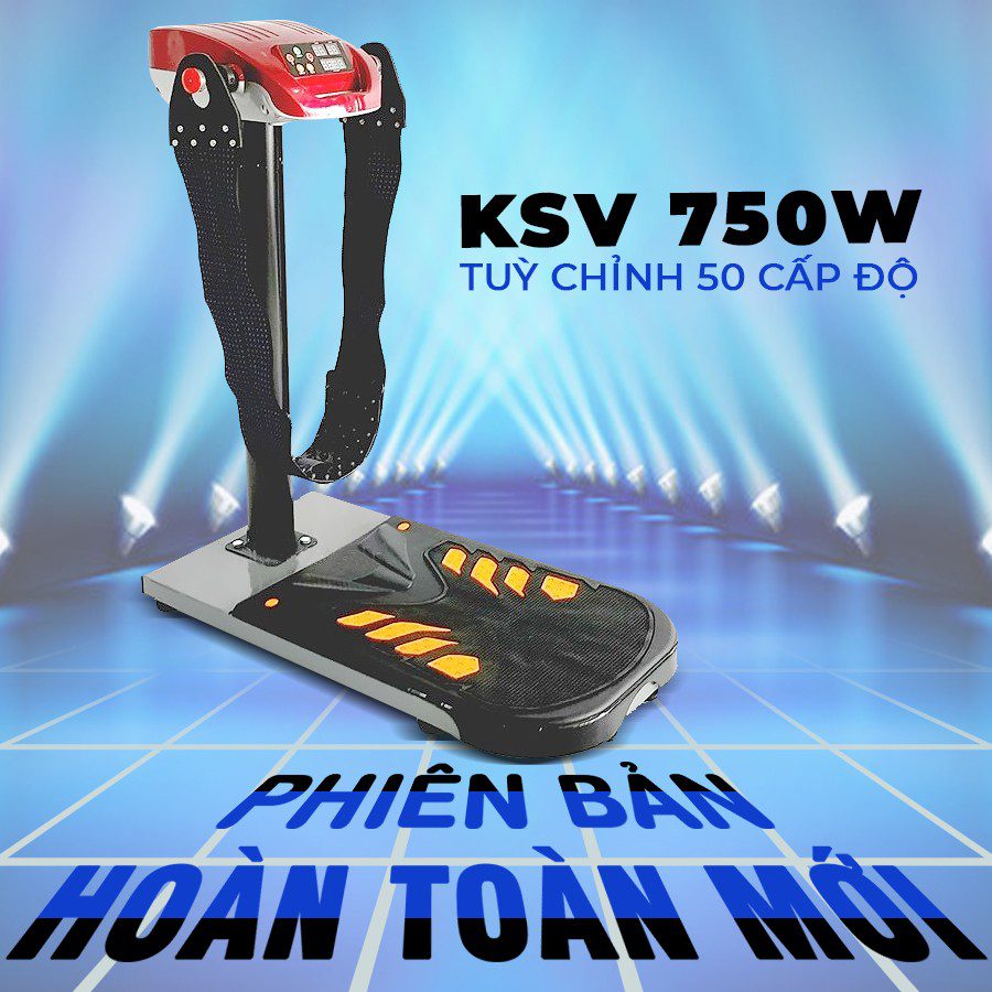 Máy rung bụng đứng KSV 750W