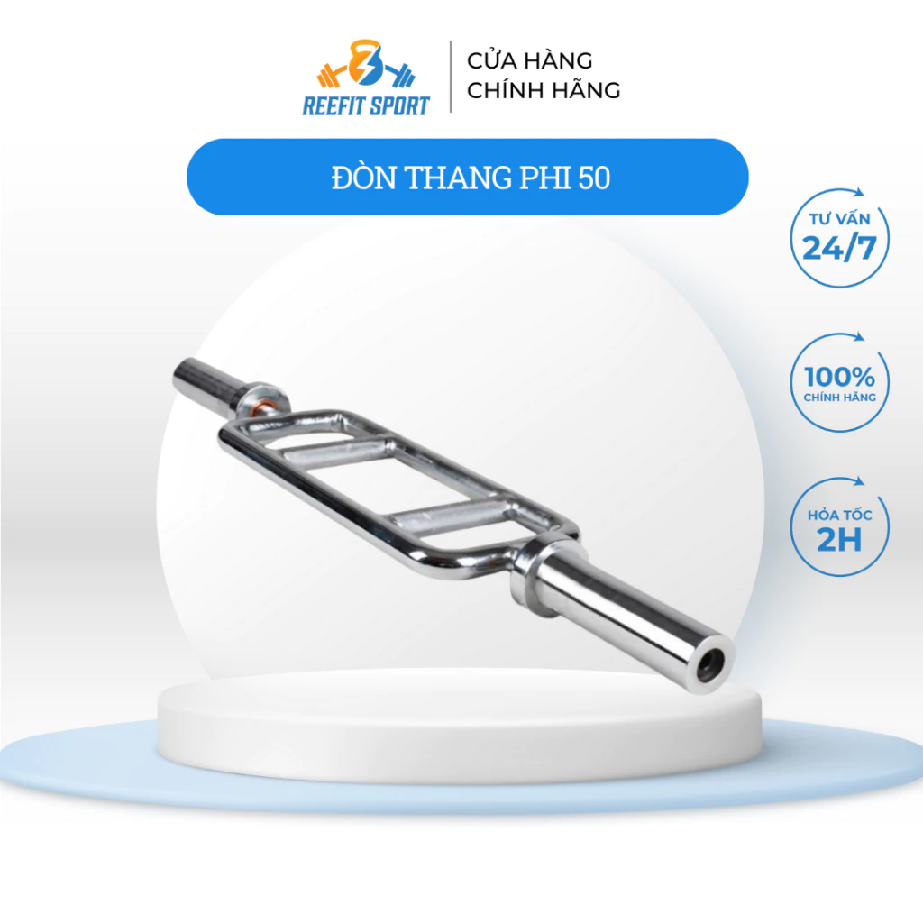 Đòn tập tạ hình thang nhập phi 50