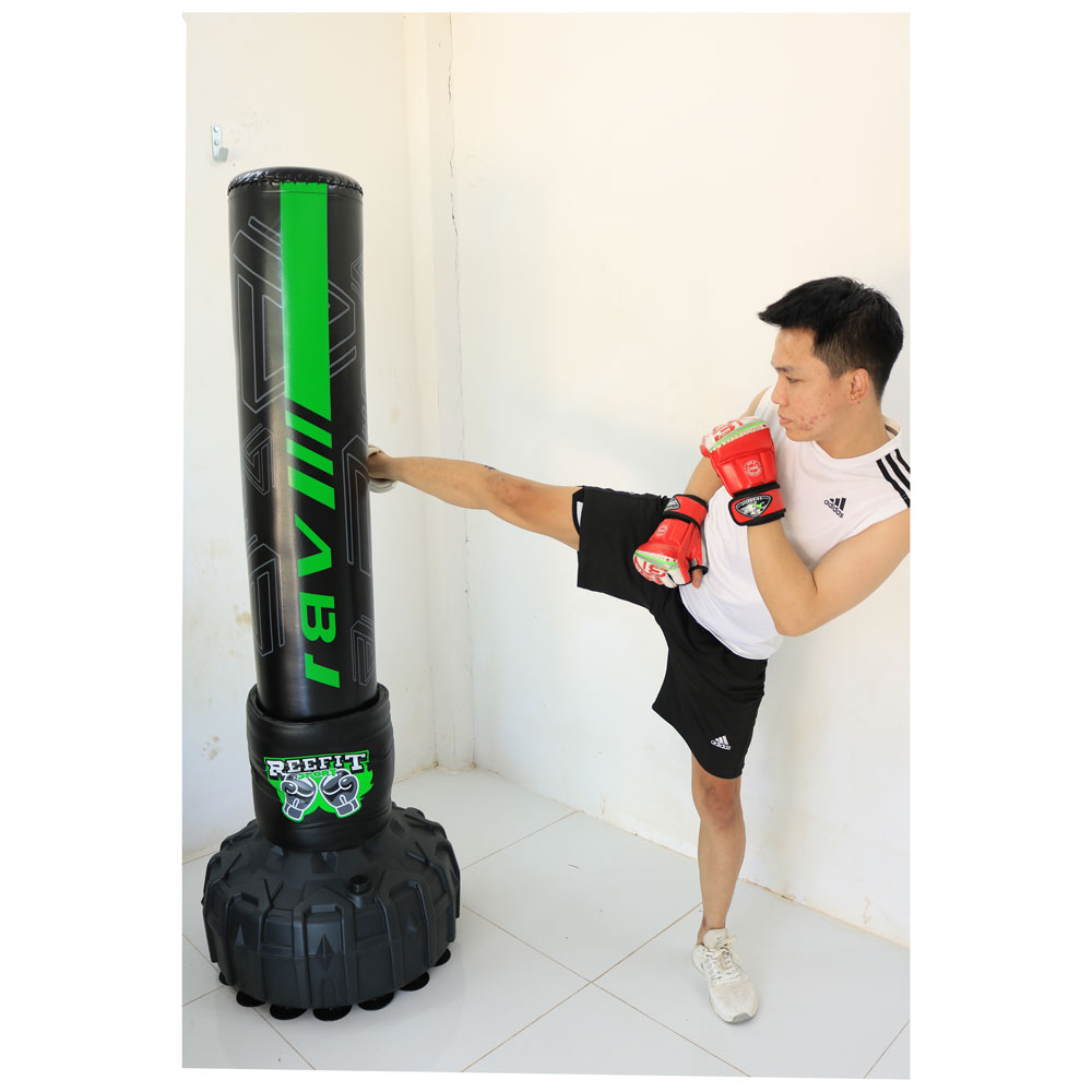 Trụ Boxing Tự Đứng Reefit RF-401180, Trụ Đấm Bốc Đứng Cao 1m8, Dụng Cụ Tập Boxing Võ Thuật Tại Nhà