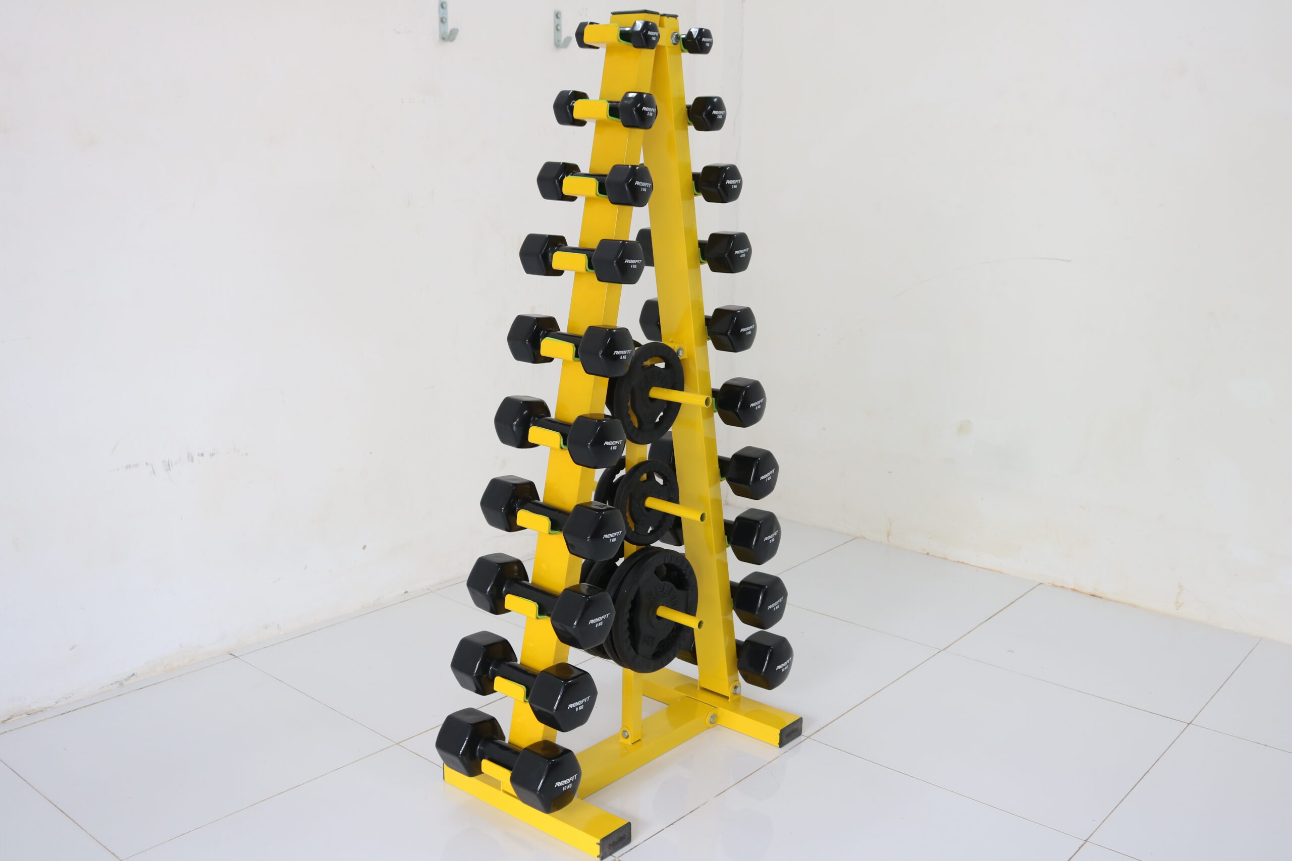 Kệ Đựng Tạ Tay Reefit RF-101217 Kiểu Chữ A ,Kệ Để Tạ Tay Đa Năng, Kệ Đựng Đĩa Tạ Phòng Gym Gia Đình